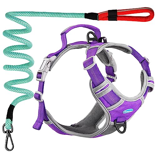 ThinkPet No-Pull Hundegeschirr, Atmungsaktiv Brustgeschirr für Kleine Mittlere Große Hunde, Einstellbar Weich Laufgeschirre Sicher Kontrolle Gepolstert Reflektierendes Sicherheitsgeschirr ThinkPet No-Pull Hundegeschirr, Atmungsaktiv Brustgeschirr für Kleine Mittlere Große Hunde, Einstellbar Weich Laufgeschirre Sicher Kontrolle Gepolstert Reflektierendes Sicherheitsgeschirr von ThinkPet