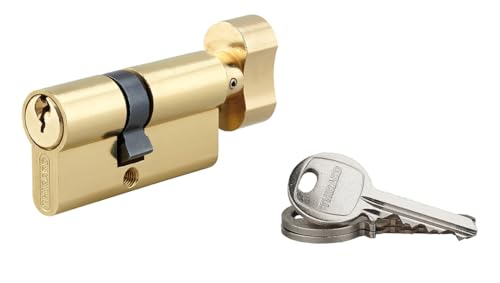 THIRARD - Knaufzylinder 35 x 25 mm, vermessingt, 3 Schlüssel THIRARD - Knaufzylinder 35 x 25 mm, vermessingt, 3 Schlüssel von Thirard