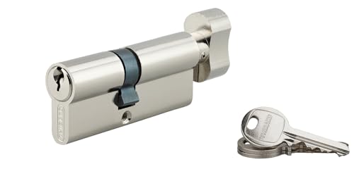 THIRARD - Knaufzylinder 40 x 30 mm vernickelt 3 Schlüssel von Thirard