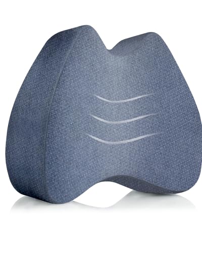 Kniekissen für Seitenschläfer mit Thermo-Bezug | Ergonomisches Bein-Kissen für schmerzfreien Schlaf | Orthopädisches Lagerungskissen | Visco-elastischer Memory-Foam | Schnelltrocknend & Atmungsaktiv von Third of Life