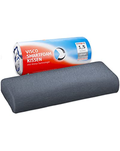 Orthopädisches Nacken-Kissen 40x80 HADAR QuickDry | Höhenverstellbar | Memory-Foam gegen Nackenschmerzen | Schnell trocknender Bezug | Für Seitenschläfer & Rückenschläfer | Passt in 40x80 Bezug von Third of Life