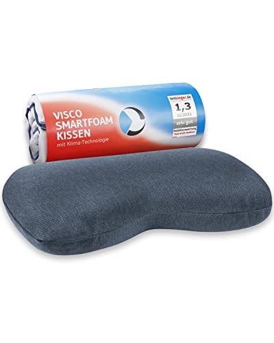 Nacken-Kissen NuMOON QuickDry | Memory-Foam mit Wellnesskern | Schnelltrocknender Klima-Bezug | Schlafkissen für Seitenschläfer & Rückenschläfer | HWS-Kissen effektiv gegen Nackenschmerzen & Migräne von Third of Life