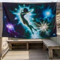 "Benedigital Eclectic Odyssee Wandteppich Von "Third Eye Tapestries"." "Benedigital Eclectic Odyssee Wandteppich Von "Third Eye Tapestries"." von ThirdEyeTapestries