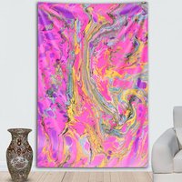Bl Visuals B-Six Wandteppich Von Drittes Auge Wandteppiche von ThirdEyeTapestries
