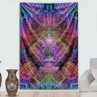 Dima Yastronaut Radiant Pinecone Wandteppich Von Drittes Auge Wandteppiche Dima Yastronaut Radiant Pinecone Wandteppich Von Drittes Auge Wandteppiche von ThirdEyeTapestries
