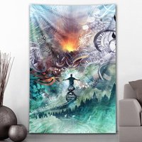 Totemical Seeing Is B Believeing Wandteppich Von Drittes Auge Wandteppiche Totemical Seeing Is B Believeing Wandteppich Von Drittes Auge Wandteppiche von ThirdEyeTapestries