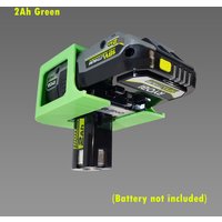 Vielseitige Ryobi 18V One + Batteriehalter - Unterschrank Oder Vertikale Wandhalterung | 3D Gedruckt von ThirdStallWoodwork