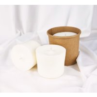 Aromakerzen Nachfüllset, Duftendes Sojawachs Für Sauberes Abbrennen, Runde Kerzennachfüllung, Kerzennachfüllform, Handgegossene Nachfüllungen Kerzen von ThirteenCandleStudio