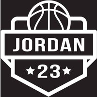 Benutzerdefinierte Basketball-Aufkleber, Personalisierte Basketball-Namen Und Anzahl Aufkleber, Basketball Auto Basketball-Aufkleber von ThirteenStudios
