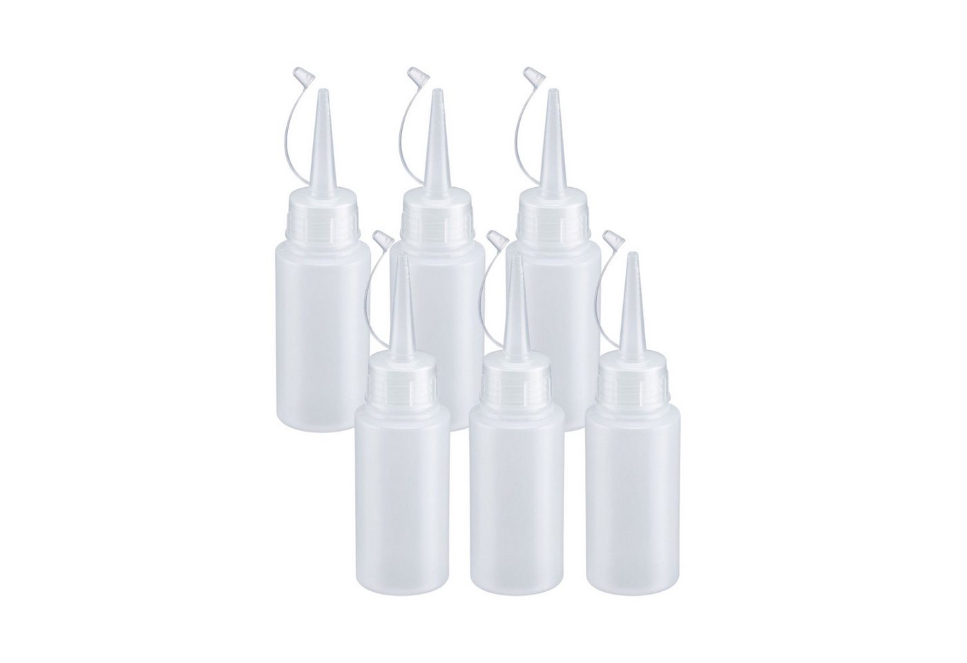 Thiru Aufbewahrungssystem 3er Set Quetschflaschen, BPA-frei und mit Verschlusskappe, (2-tlg) von Thiru