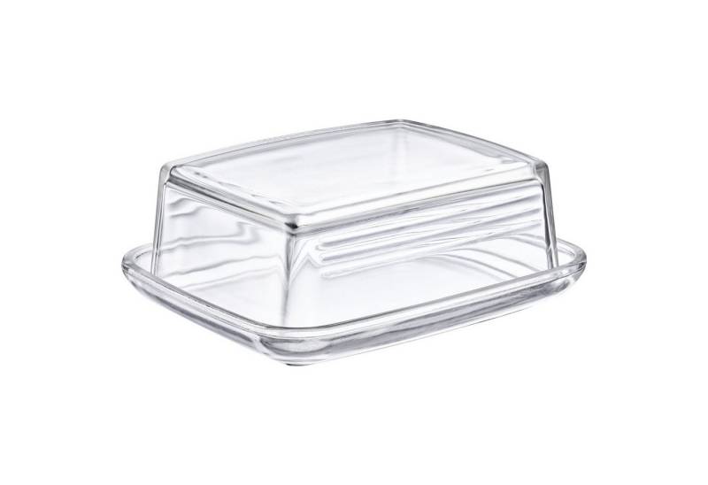 Thiru Butterdose Glas - mit speziellem Deckel-Relief für sicheres Greifen, Glas, (1-tlg) von Thiru