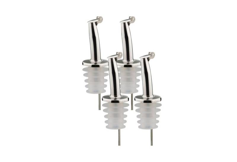 Thiru Flaschenausgießer 2er Set mit Metallkläppchen für 0,7 - 1 l Flaschen, 4-St. Thiru Flaschenausgießer 2er Set mit Metallkläppchen für 0,7 - 1 l Flaschen, 4-St. von Thiru