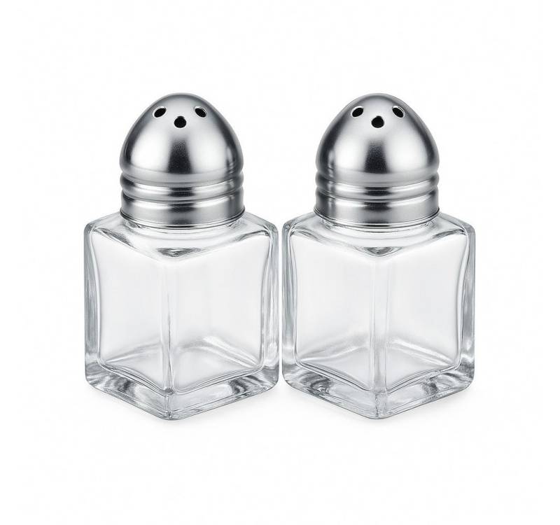 Thiru Salz- / Pfefferstreuer - Mini-Universalstreuer 2-tlg. - 15 ml - für Salz, Pfeffer & Gewürze, (2-tlg) von Thiru