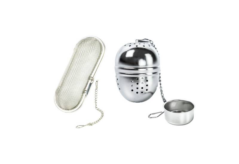 Thiru Teesieb Premium Teeei & Gewürzsieb Edelstahl inkl. Untersetzer, Teeei + Gewürzsieb Set Thiru Teesieb Premium Teeei & Gewürzsieb Edelstahl inkl. Untersetzer, Teeei + Gewürzsieb Set von Thiru