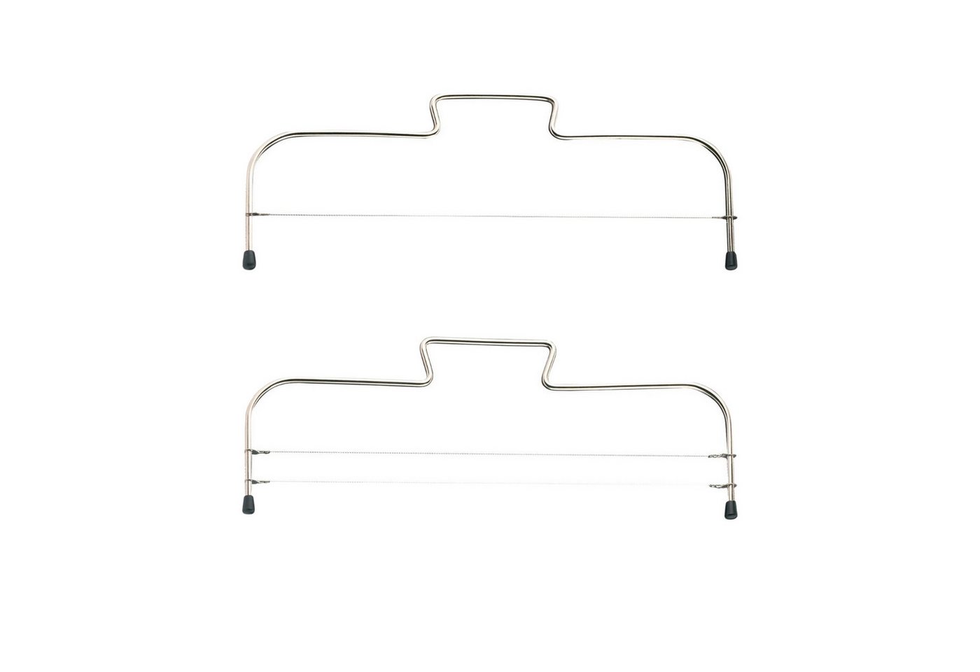 Thiru Tortenbodenteiler Premium mit gezacktem Schneiddraht, spülmaschinengeeignet von Thiru