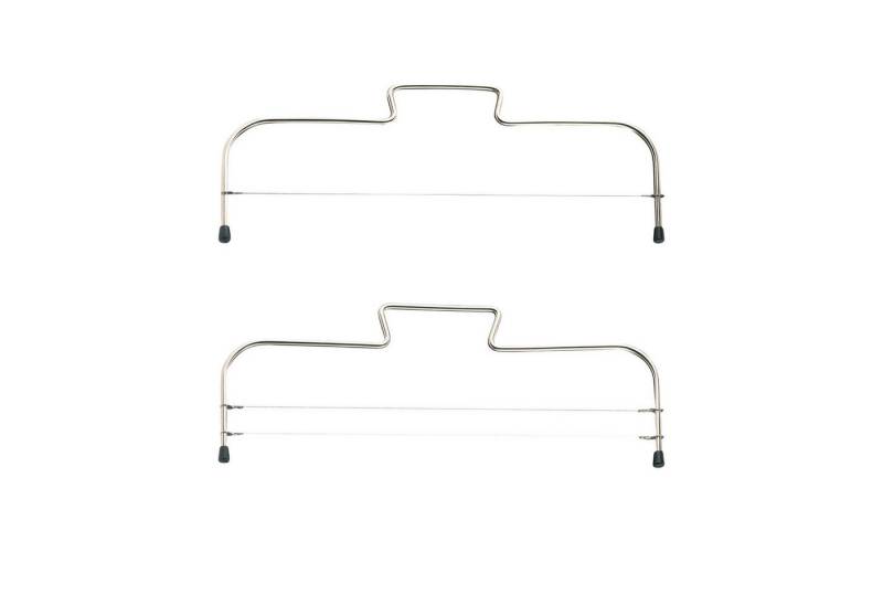 Thiru Tortenbodenteiler Premium mit gezacktem Schneiddraht, spülmaschinengeeignet Thiru Tortenbodenteiler Premium mit gezacktem Schneiddraht, spülmaschinengeeignet von Thiru