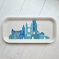 st. Andrews Melamin Tablett Kleines Dekoratives Tablett, Schottland Geschenk von Thistlemoss