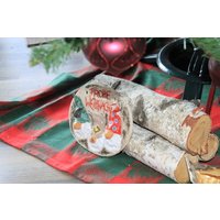 Frohe Weihnacht-Das Wichtelschild 3Er, Keramik, Ton, Handgemacht von ThoLiKo