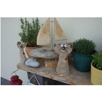 Katze , Keramik, Ton, Handgemacht von ThoLiKo