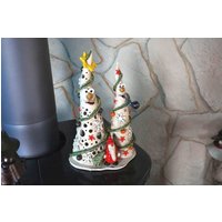 Wichtel, Lichtelbaum Und Räucherbaum, Keramik, Ton, Handgemacht von ThoLiKo