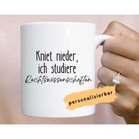 Personalisierter Kaffeebecher Studium Studiengang Geschenk Tasse Studienbeginn Becher Studienabschluss Abschluss von ThomaTwins