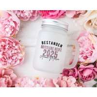 Personalisiertes Trinkglas Realschulabschluss 2025 Mit Name Glasbecher Mittlere Reife Geschenk Schulabschluss Realschule Matcha Glas von ThomaTwins