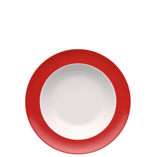 Thomas Sunny Day New Red Suppenteller - Rund - Ø 22,8 cm - h 4,2 cm - 0,390 l, Porzellan von Rosenthal