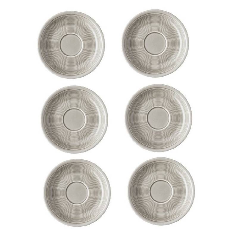 Thomas Porzellan Werkzeugbox Thomas Trend Colour Moon Grey Kaffeeuntertasse Ø 14 cm 6er Set (Spar-Set) von Thomas Porzellan
