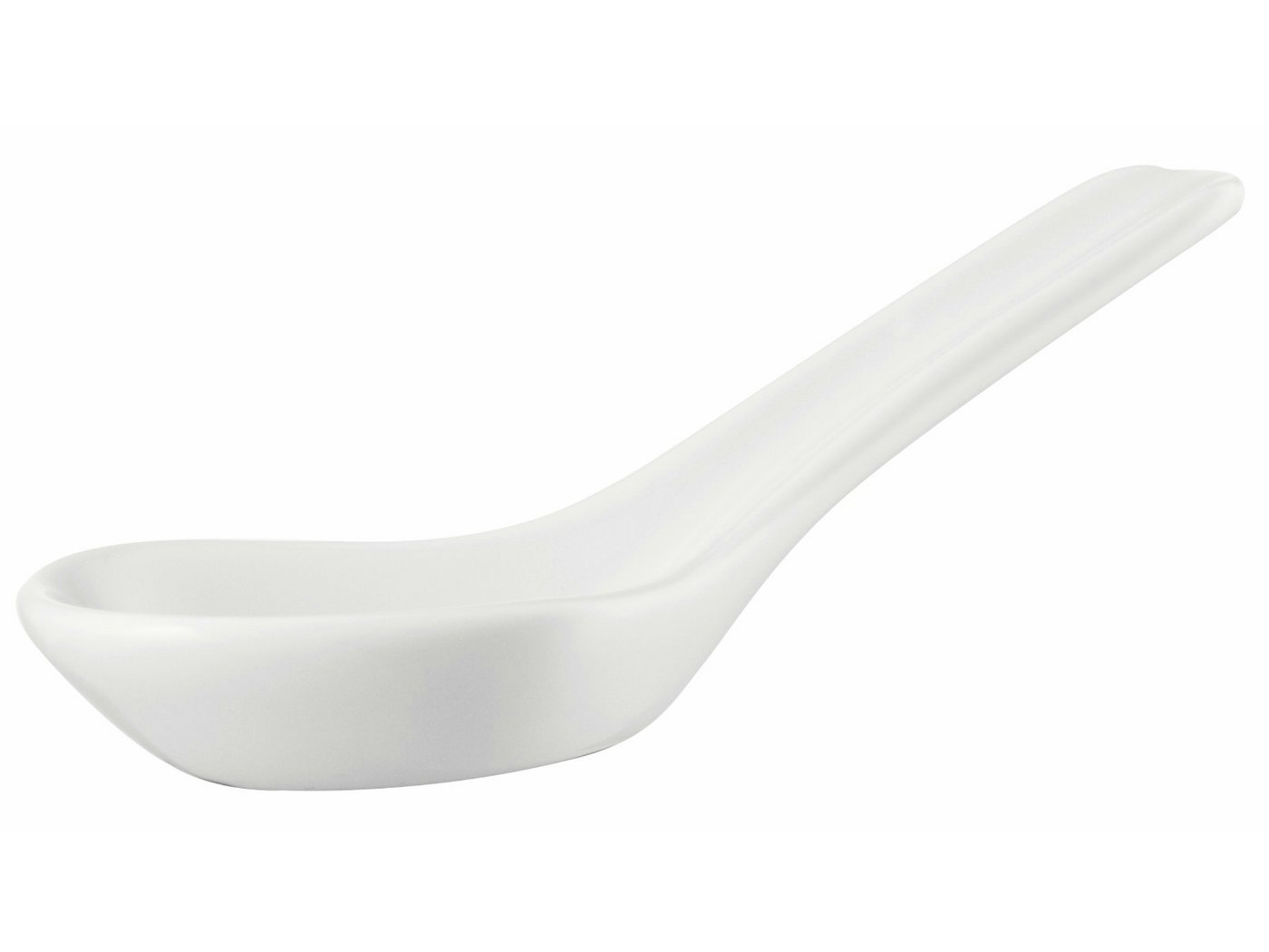 Thomas Porzellan Besteck-Set Trend Weiss Porzellanlöffel 13 cm, Porzellan von Thomas Porzellan