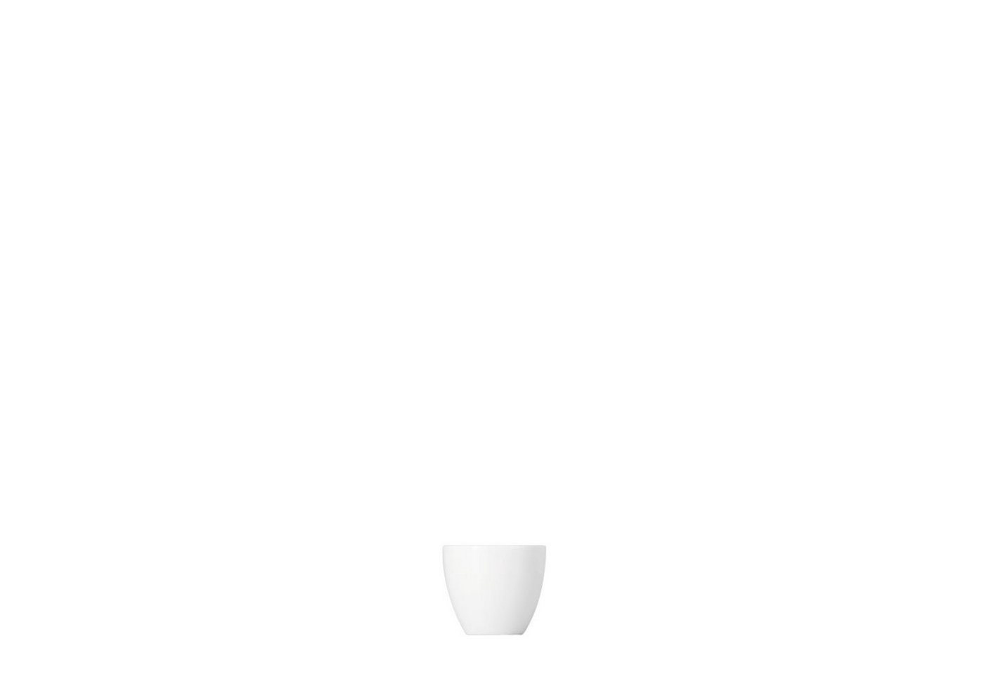 Thomas Porzellan Eierbecher Eierbecher - SUNNY DAY Weiß - 1 Stück, (Einzelartikel, 1-tlg), Porzellan, spülmaschinenfest und mikrowellengeeignet von Thomas Porzellan