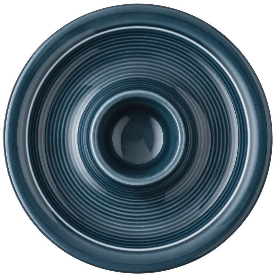 Thomas Porzellan Eierbecher Trend Colour Night Blue Eierbecher m. Ablage 15 cm, Eierbecher von Thomas Porzellan