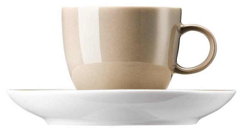 Thomas Porzellan Espressotasse Sunny Day Greige Espresso-/Mokkatasse 2tlg, Porzellan Thomas Porzellan Espressotasse Sunny Day Greige Espresso-/Mokkatasse 2tlg, Porzellan von Thomas Porzellan
