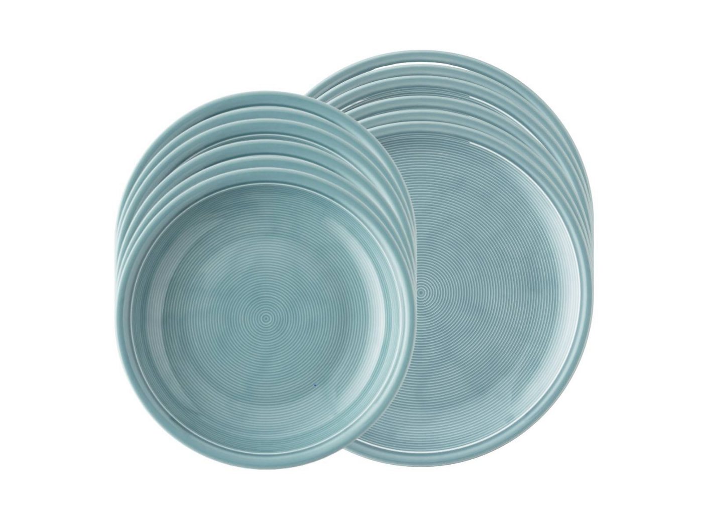 Thomas Porzellan Geschirr-Set Trend Colour Ice Blue Tafelset 12tlg von Thomas Porzellan