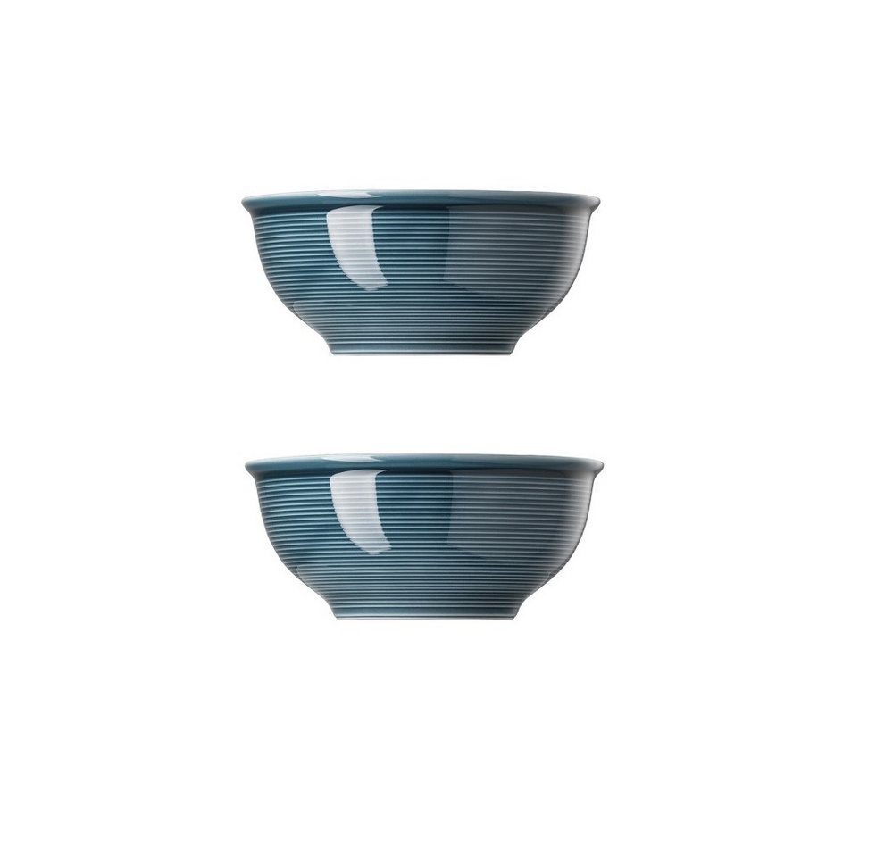 Thomas Porzellan Müslischale Thomas Trend Colour Night Blue Müslischale Ø 16 cm 2er Set, Porzellan, (Spar-Set) von Thomas Porzellan