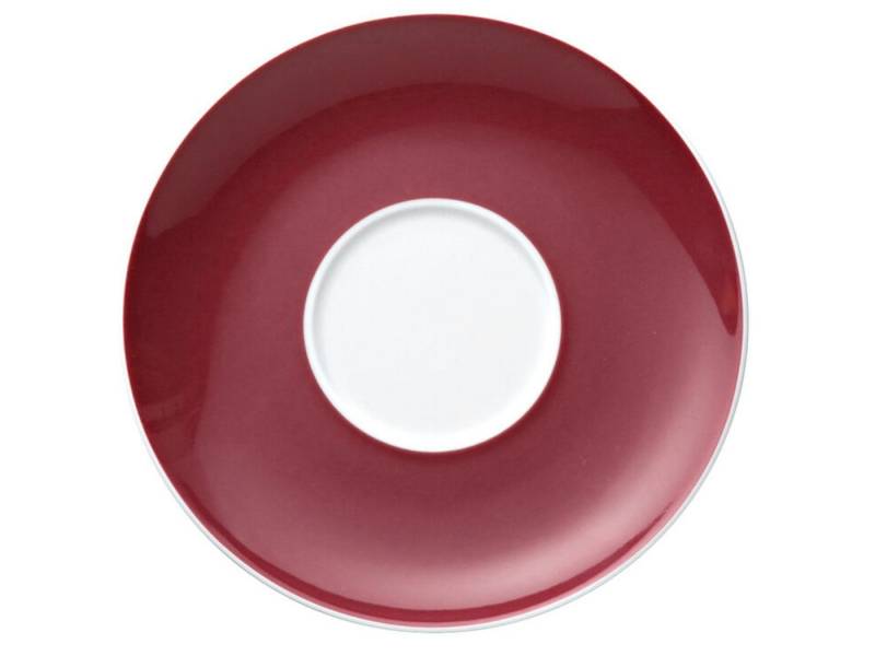 Thomas Porzellan Untertasse Sunny Day Fuchsia Cappuccino-Untertasse 16,5 cm, Untertasse von Thomas Porzellan