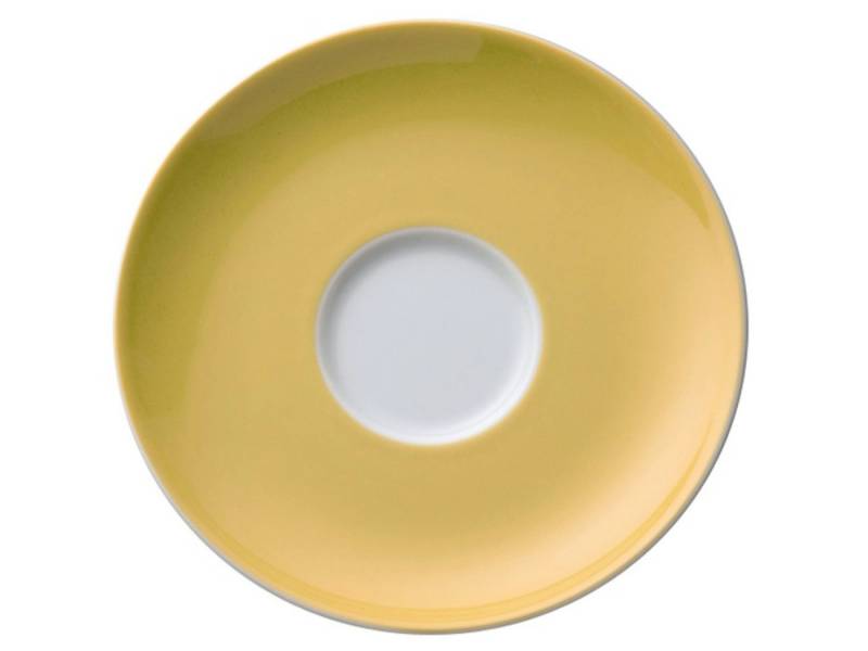 Thomas Porzellan Untertasse Sunny Day Yellow Kaffee-/Tee-/Kombi-Untertasse, Untertasse von Thomas Porzellan