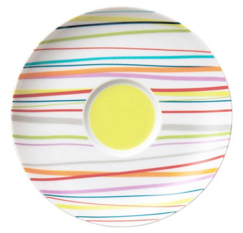 Thomas Porzellan Untertasse Sunny Day für Teetasse Sunny Stripes, 14.5 cm von Thomas Porzellan