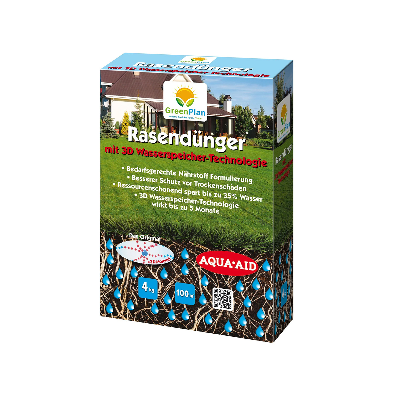 GP Rasendünger mit 3D Wasserspeicher Liefergröße: 4 kg GP Rasendünger mit 3D Wasserspeicher Liefergröße: 4 kg von Thomas Schröer