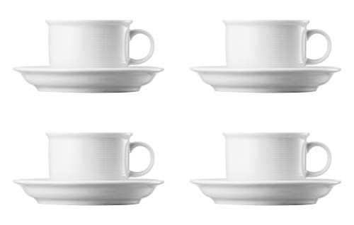 4 x Kaffeetasse 2-tlg. - Trend Weiß - Thomas - 11400-800001-14740 von Thomas