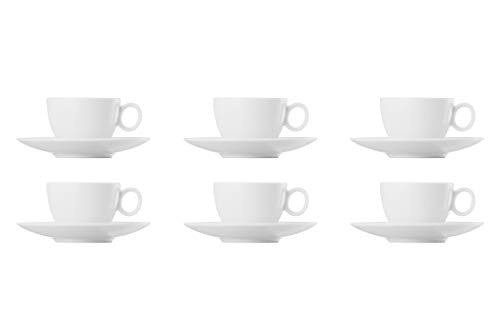 Thomas Espresso-Set 6 Personen 12-tlg. - Loft by Rosenthal Weiß von Thomas