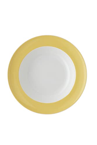 Thomas Sunny Day Soft Yellow Suppenteller - Rund - Ø 22,8 cm - h 4,2 cm - 0,390 l, Porzellan von Thomas