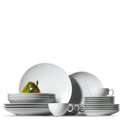 Thomas 18844 Loft Set No 2, Geschirr, Porzellan, Weiss, Spuelmaschinenfest, 16-tlg. Thomas 18844 Loft Set No 2, Geschirr, Porzellan, Weiss, Spuelmaschinenfest, 16-tlg. von Thomas