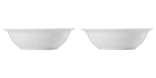 Thomas 2 x Bowl 17 cm - Trend Weiß 0,5 l - Müslischale - 11400-800001-10580 - von Thomas