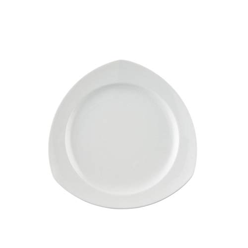Thomas 6er-Set Frühstücksteller Vario Pure weiß 22 cm weiß Porzellan mikrowellengeeignet/spülmaschinengeeignet eckig Vario Pure von Thomas