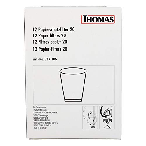 Thomas 787106 Papierschutz Filter 20 von THOMAS