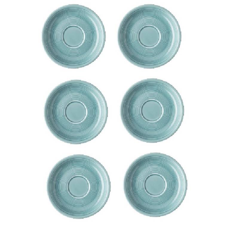 Thomas Porzellan Werkzeugbox Thomas Trend Colour Ice Blue Kaffeeuntertasse Ø 14 cm 6er Set (Set) von Thomas Porzellan