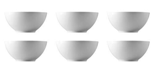 Thomas - Loft by Rosenthal Weiß - Porzellan Bowl rund - 11900-800001-10570 - 6 Stück - Schüssel-Set - Durchmesser je Schale 15 cm von Thomas