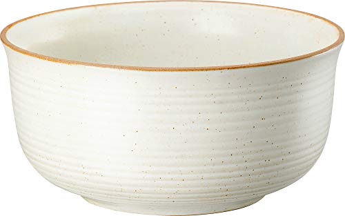 Thomas Nature Sand Müslischale 13 cm - Steinzeug Schale für Frühstück, Müsli Bowl, Dessertschale, Obst, Rund, Schüssel für Süßigkeiten, Spülmaschine, Mikrowelle, Höhe 7,1 cm, 0,55 l, beige von Thomas