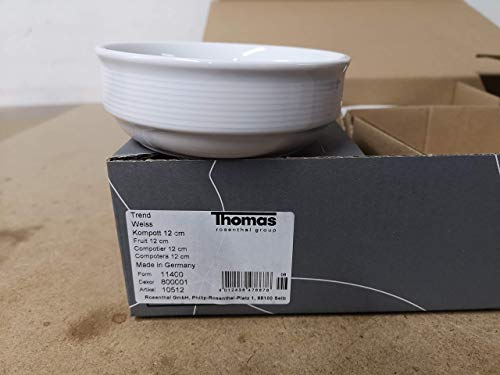 Thomas Trend weiss Kompott Schüssel 12 cm stapelbar 10512 von Thomas