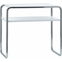 Thonet - B 9 d/1 Beistelltisch, Chrom / reinweiß (RAL 9010) von Thonet